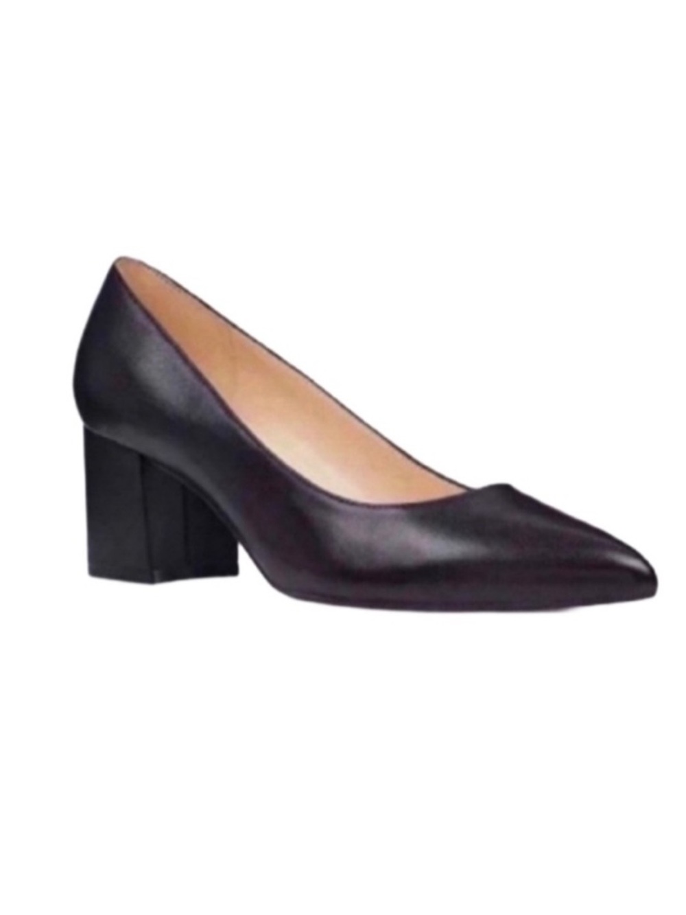 Leather Nine West Heel